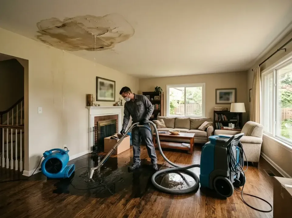 attic-pipe-burst-ceiling-drip-008 — frequently asked questions, Water Damage Restoration & Carpet Care in Catoosa, OK